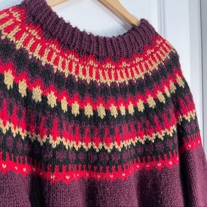 Beautiful Hand-Knit Sweater